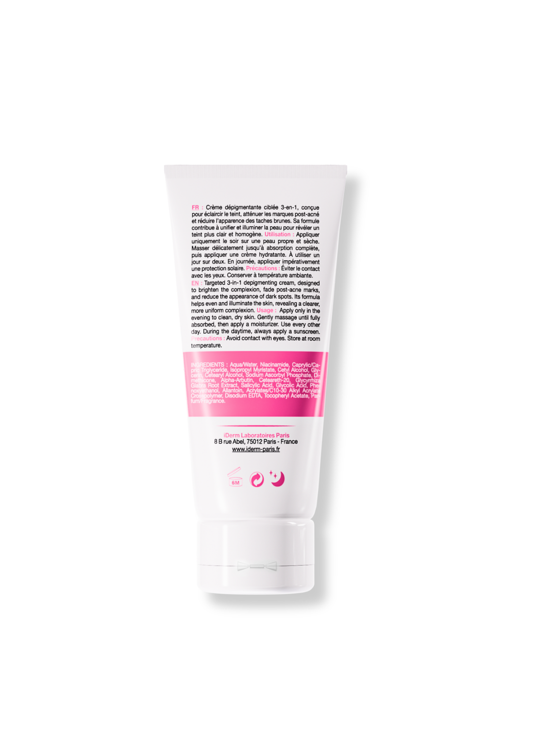 Crème Dépigmentante 3-en-1 Nuit - Éclaircissante