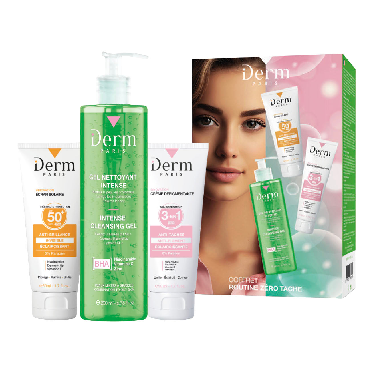 Coffret Routine Zéro Tache - Peaux mixtes à grasses